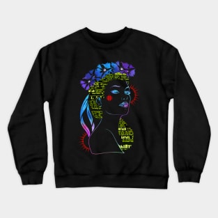 Slavic girl Crewneck Sweatshirt